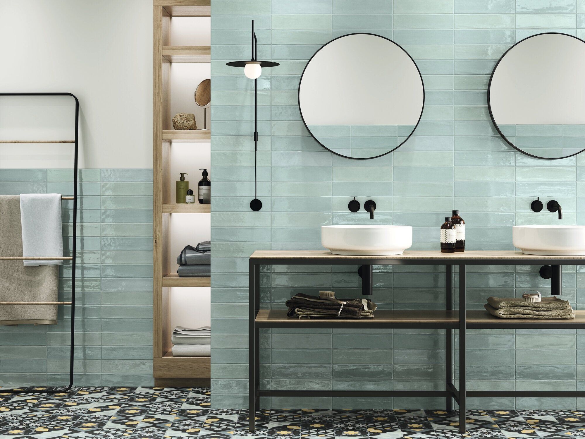 Ape- Mud Light Green 3"x12" Glossy