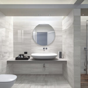 Savoia Evoque Grey 8x24 Glossy and Decorative Trims