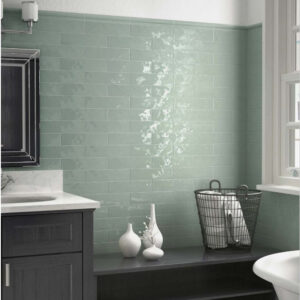 Equipe Cottage Jade Glossy 3"x12"