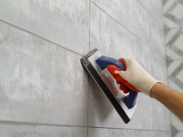 grouting tile