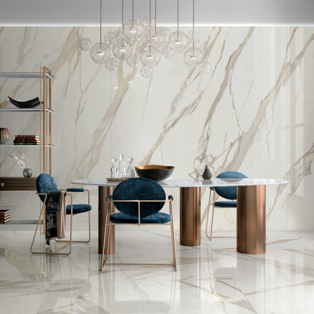 marble porcelain tile flooring