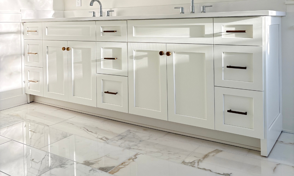 Can You Use Polished Tile on a Bathroom Floor