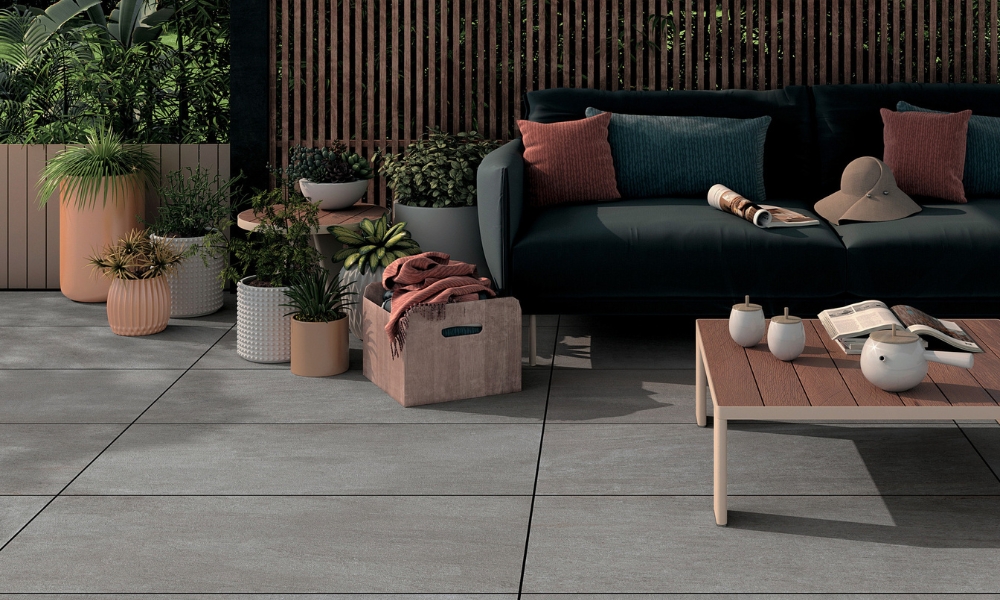 porcelain tile outdoors