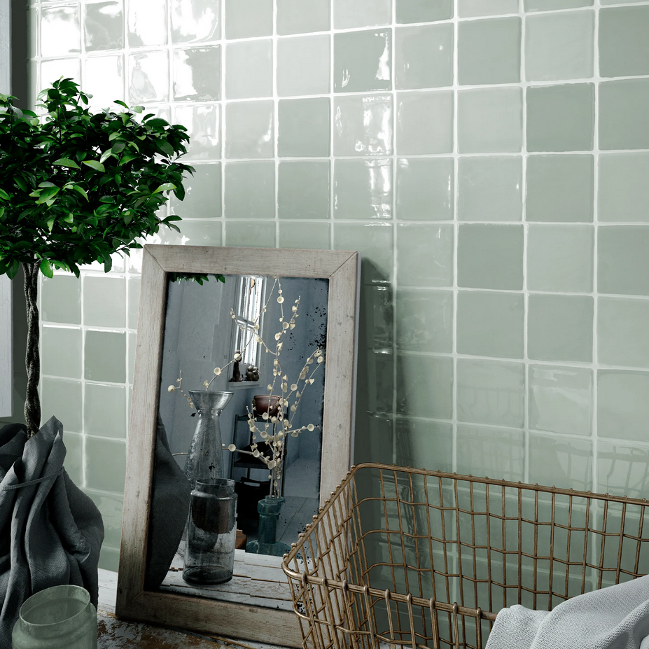 lagos ceramic jade square tile