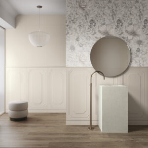 APE Bellagio Brezza Bianco Mix 24"x48" Floral Decor
