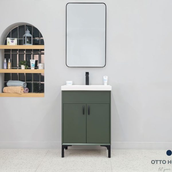 Sempre Pine Green 24″ Bathroom Cabinet