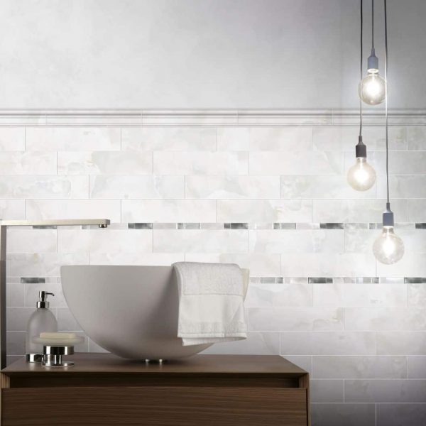 Brennero- Jewels White 12×24