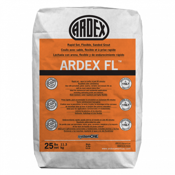 Ardex- 25LB FL Wall & Floor Grout- Flexible- Rapid Set (All Colors)