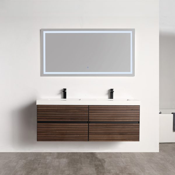 Annecy Dark Walnut 60″ Vanity