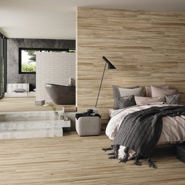 APE Mirage Polished Wood Quercia 9″x47″