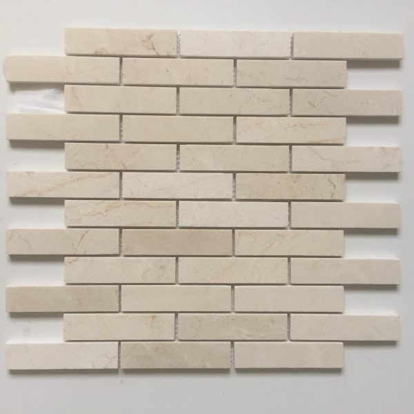 Dolphin- Crema Marfil 1″x4″ Piano Brick Polished