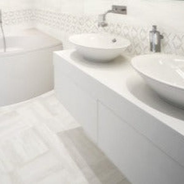 Savoia Evoque White 2 x 2 Mosaic Matte