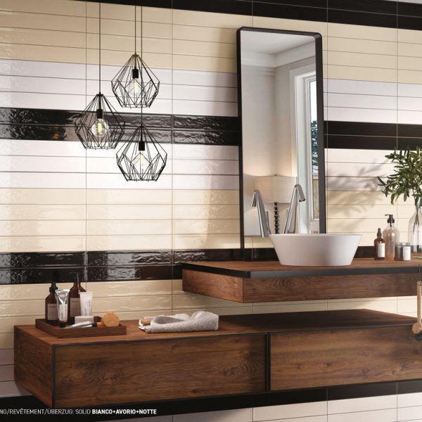 Rondine Solid Bianco 2.5″x14.5″ Glossy
