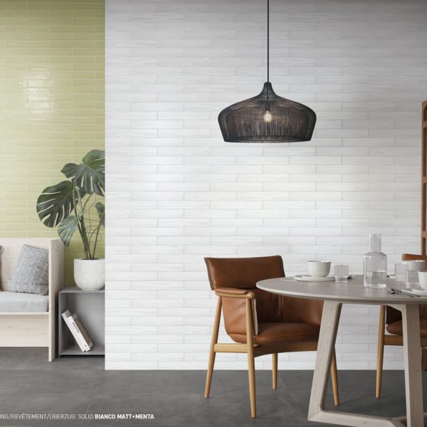 Rondine Solid Bianco 2.5″x14.5″ Matte