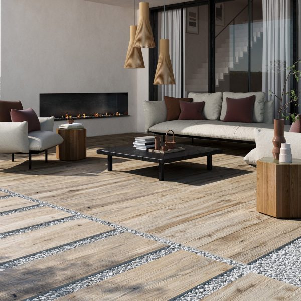 Rondine Timeless- Greige 8″x48″