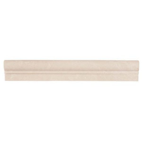 Botticino Marble Honed Chair Rail 2″x12″