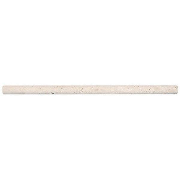 Light Travertine Honed Pencil 1/2″x12″