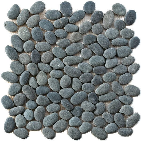 Procida Tile – Perla Nero Natural River Rock (PROPEB-NERONAT)