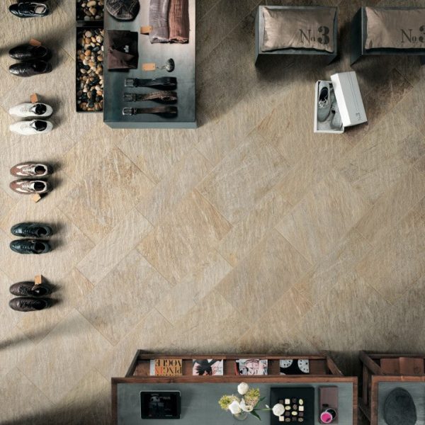 stone look porcelain tile flooring