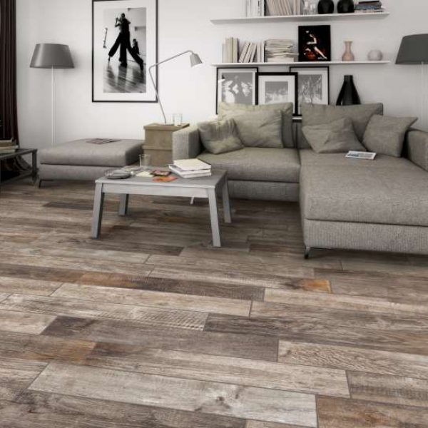 Rondine- Inwood Dark Grey 6″x40″