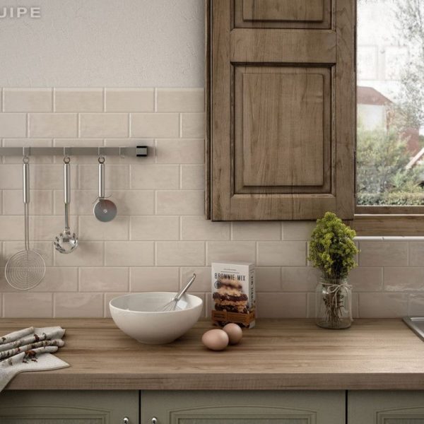 Equipe Cottage 3″x12″ Cream Glossy