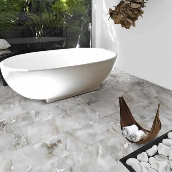 Brennero- Jewels Grey Porcelain Subway