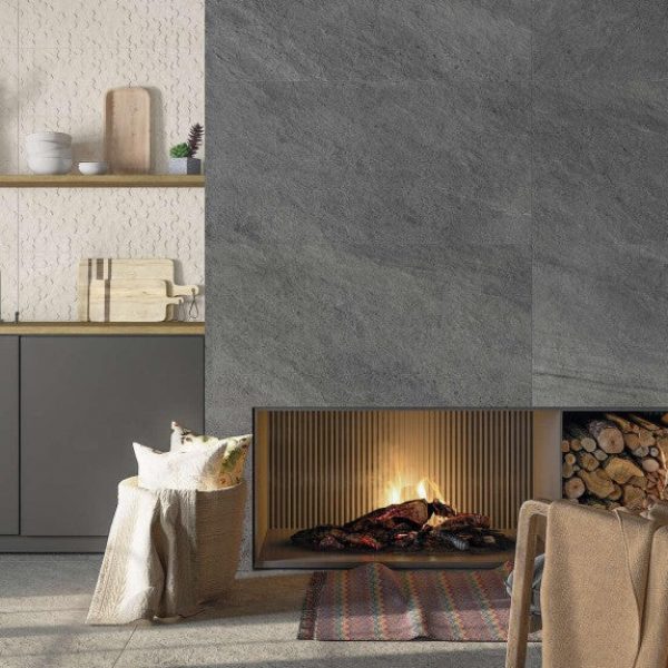 Halcon- Tabarca Grafito 18″x18″