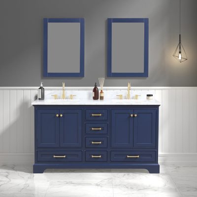 Copenhagen Navy Blue 60″ Vanity