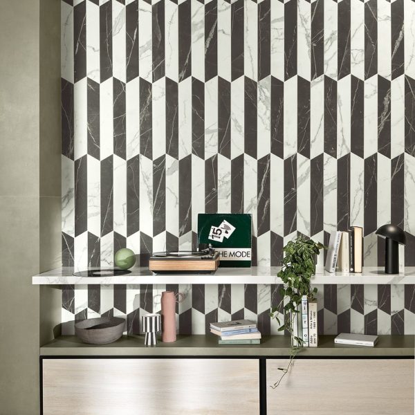 Marca Corona – Scultorea Statuario Porcelain Subway Tile