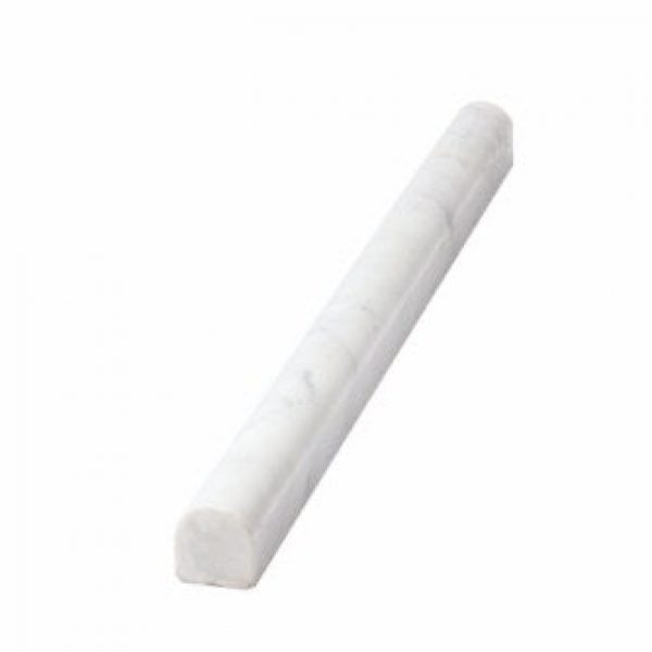 Bianco Carrara Honed Pencil 3/4″x12″