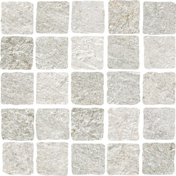 Mirage- Quarziti Glacier QR01 2″x2″ Mosaic