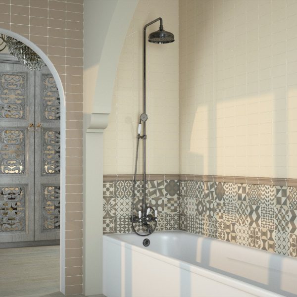 APE- Rustica Natural Bullnose 3×12